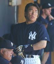 Yankees' Matsui hitless against Braves